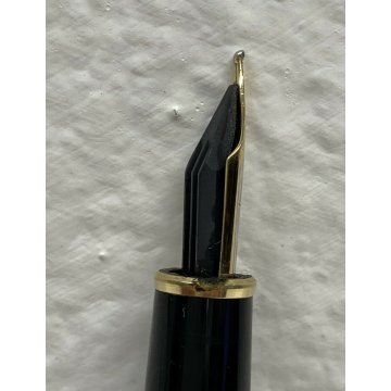 PARURE 2 PENNA STILOGRAFICA MONTBLANC 14k GERMANY MEISTERSTUCK 146 VINTAGE NERE