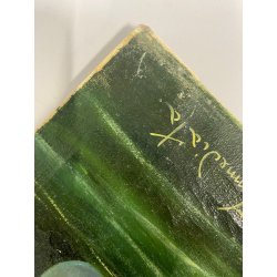 RITRATTO DIPINTO OLIO TELA Luigi Immediata NUDO FEMMINILE SFONDO SURREALE '900