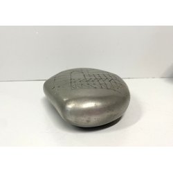 SCULTURA PELTRO POSTMODERNA BIG TRACES Walter Valentini NUMERATA 91/300  1985