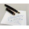 RARA Montblanc 244G PENNA STILOGRAFICA anni 50 OLD FOUNTAIN PEN nib Oro 14k
