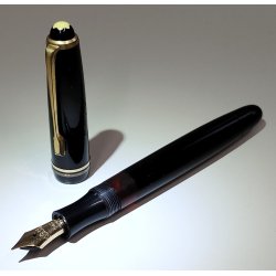 RARA Montblanc 244G PENNA STILOGRAFICA anni 50 OLD FOUNTAIN PEN nib Oro 14k