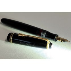 RARA Montblanc 244G PENNA STILOGRAFICA anni 50 OLD FOUNTAIN PEN nib Oro 14k