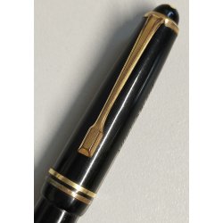RARA Montblanc 244G PENNA STILOGRAFICA anni 50 OLD FOUNTAIN PEN nib Oro 14k