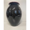 ELEGANTE VASO VETRO MURANO SOMMERSO ROSSO NERO NASON MORETTI ATTR ANNI 70 ITALY