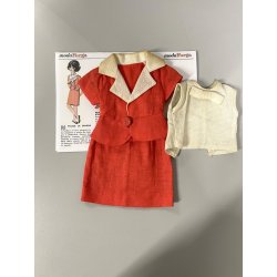 originale TAILLEUR abito 3 pezzi Furga ALTA MODA mod 8766 PIAZZA di SPAGNA 1966