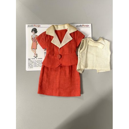 originale TAILLEUR abito 3 pezzi Furga ALTA MODA mod 8766 PIAZZA di SPAGNA 1966