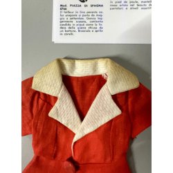 originale TAILLEUR abito 3 pezzi Furga ALTA MODA mod 8766 PIAZZA di SPAGNA 1966
