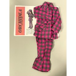 originale COMPLETO abito 2 pezzi Furga ALTA MODA mod 8810 TOUR EIFFEL 1966