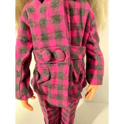 originale COMPLETO abito 2 pezzi Furga ALTA MODA mod 8810 TOUR EIFFEL 1966