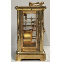 ANTICO OROLOGIO OFFICIER Taylor & Bligh PENDULETTE TAVOLO Travel Clock ENGLAND