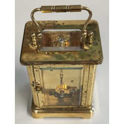 ANTICO OROLOGIO OFFICIER Taylor & Bligh PENDULETTE TAVOLO Travel Clock ENGLAND