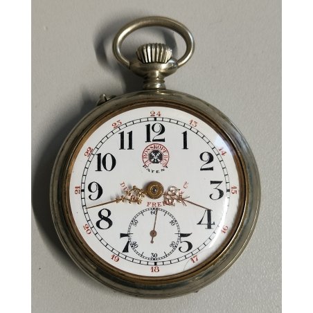 ANTICO OROLOGIO TASCA A. Rosskopf '900 Dubois Freres TASCHINO Old Pocket Watch