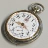 ANTICO OROLOGIO TASCA A. Rosskopf '900 Dubois Freres TASCHINO Old Pocket Watch