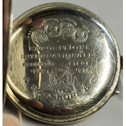 ANTICO OROLOGIO TASCA A. Rosskopf '900 Dubois Freres TASCHINO Old Pocket Watch