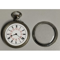 Raro ANTICO OROLOGIO TASCA Longines RA Rete Adriatica EPOCA 800 OLD POCKET WATCH