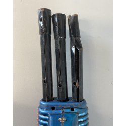 GIOCO LATTA VINTAGE FUCILE SPAZIALE TRIPLE GUN H3 Machine Gun Horikawa JAPAN