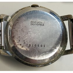 ANTICO OROLOGIO POLSO Arcadia 17 rubis ANNI 60 OLD WRIST WATCH montre de poche