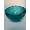 CIOTOLA CORROSO VETRO Murano DESIGN Carlo Scarpa PER Venini GLASS BOWL IRIDATO