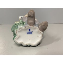 FIGURINA BAMBINO OCA PORCELLANA Lladrò GIRL WITH GOOSE Mod. 6101 PORCELAIN '900