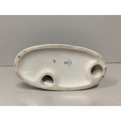 FIGURINA BAMBINA OCHE PORCELLANA GIRL WITH FLOWERS GOOSES Mod. 10685 VINTAGE '70