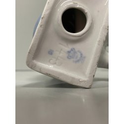 FIGURINA BAMBINA con TRECCE PORCELLANA GDR Mod. 1443 VINTAGE