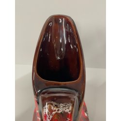 stupenda CARAFFA BROCCA CERAMICA SMALTATA firmato VALLARIUS centrotavola