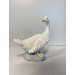 FIGURINA OCA PORCELLANA NAO by Lladrò GOOSE VINTAGE PORCELAIN 12 cm /h 1978