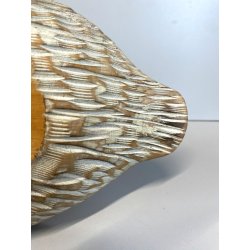 PORTA NOCI VASSOIO CENTROTAVOLA FRUTTA SECCA DESIGN Aldo Tura Macabo VINTAGE '50