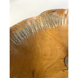 PORTA NOCI VASSOIO CENTROTAVOLA FRUTTA SECCA DESIGN Aldo Tura Macabo VINTAGE '50