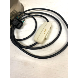 LAMPADA DA TAVOLO VINTAGE DESIGN Carlo Nason Mazzega VETRO MURANO ROSSO LIME '60