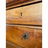 ANTICO COMO IMPERO 4 CASSETTI epoc 800 legno NOCE EBANIZZATO CASSETTIERA SEGRETO