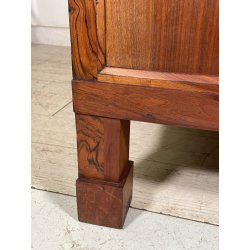 ANTICO COMO IMPERO 4 CASSETTI epoc 800 legno NOCE EBANIZZATO CASSETTIERA SEGRETO