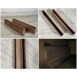 ANTICO COMO IMPERO 4 CASSETTI epoc 800 legno NOCE EBANIZZATO CASSETTIERA SEGRETO