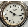 Cartier Colisee OROLOGIO TAVOLO quartz SVEGLIA VIAGGIO Vintage Desk Alarm Clock