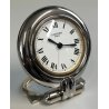 Cartier Colisee OROLOGIO TAVOLO quartz SVEGLIA VIAGGIO Vintage Desk Alarm Clock