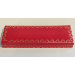 Must de Cartier PENNA SFERA Trinity Vendome PEN BALLPOINT Vintage BOX Rosso Oro