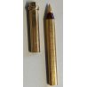 Must de Cartier PENNA SFERA Trinity Vendome PEN BALLPOINT Vintage BOX Rosso Oro