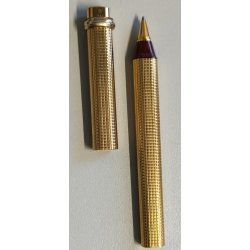 Must de Cartier PENNA SFERA Trinity Vendome PEN BALLPOINT Vintage BOX Rosso Oro