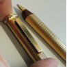 Must de Cartier PENNA SFERA Trinity Vendome PEN BALLPOINT Vintage BOX Rosso Oro