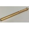 Must de Cartier PENNA SFERA Trinity Vendome PEN BALLPOINT Vintage BOX Rosso Oro