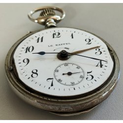 ANTICO OROLOGIO TASCA Le Rappel EPOCA 900 Old Pocket Watch SVEGLIARINO Sveglia