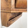ANTICO STIPO MOBILE MENSOLA da PARETE LEGNO 1800 ANTA CREDENZA CONSOLLE MURO