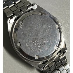 OROLOGIO POLSO Seiko Automatic 7009-5010 anni 70 Vintage Wrist Watch BLU DIAL