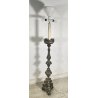 ANTICA LAMPADA PAVIMENTO PIANTANA 1900 LUME CANDELABRO EPOCA CHIESA