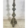 ANTICA LAMPADA PAVIMENTO PIANTANA 1900 LUME CANDELABRO EPOCA CHIESA
