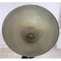 ANTICA LAMPADA PAVIMENTO PIANTANA 1900 LUME CANDELABRO EPOCA CHIESA