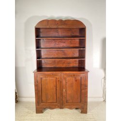 ANTICA PIATTAIA CREDENZA OTTOCENTO VALDOSTANA 1800 LEGNO ABETE BUFFET DISPENSA