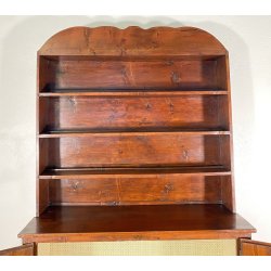 ANTICA PIATTAIA CREDENZA OTTOCENTO VALDOSTANA 1800 LEGNO ABETE BUFFET DISPENSA