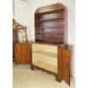 ANTICA PIATTAIA CREDENZA OTTOCENTO VALDOSTANA 1800 LEGNO ABETE BUFFET DISPENSA