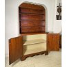 ANTICA PIATTAIA CREDENZA OTTOCENTO VALDOSTANA 1800 LEGNO ABETE BUFFET DISPENSA